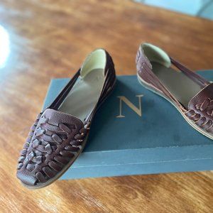 Nisolo Women's Huarache Sandals Burnt Sienna EUC